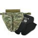 Потрійний захист паху/напашник з балістичним захистом 2 клас Militex cordura USA Мультикам 17005-2-К фото 1