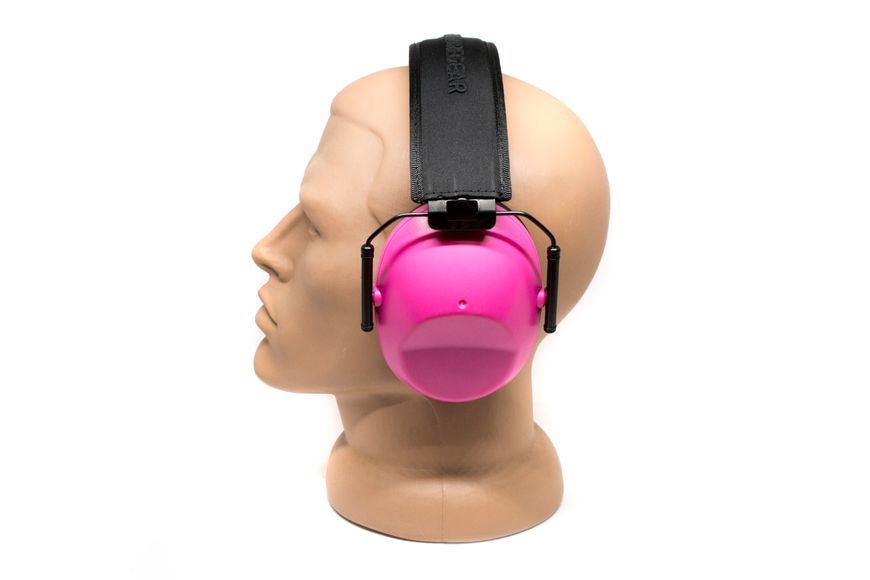 Навушники Рожеві Venture Gear VGPM9010PC з шумопоглинанням NRR 24dB + беруші VG-MUF-PM9010PC фото