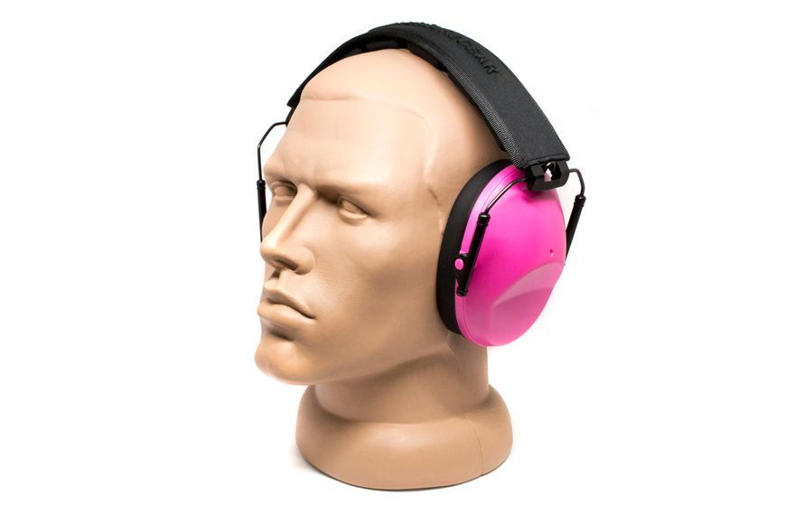 Навушники Рожеві Venture Gear VGPM9010PC з шумопоглинанням NRR 24dB + беруші VG-MUF-PM9010PC фото