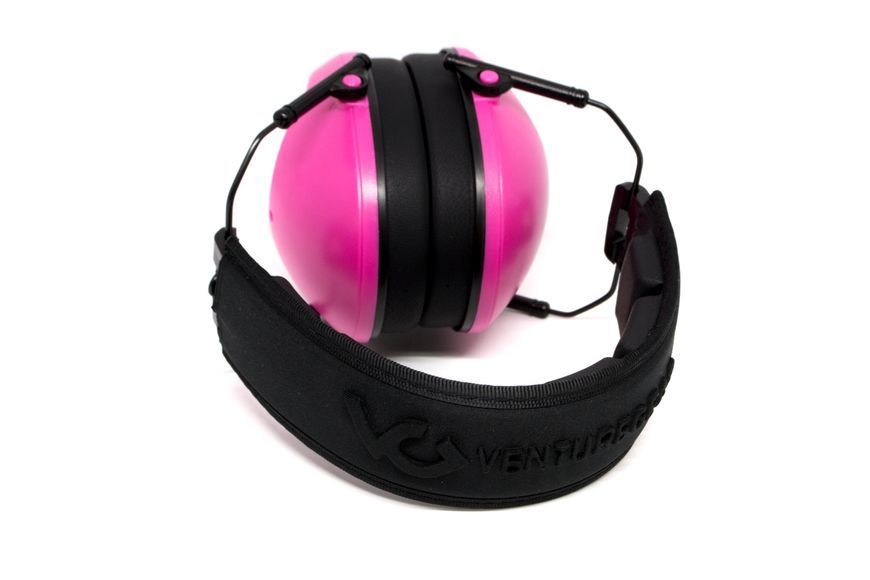 Навушники Рожеві Venture Gear VGPM9010PC з шумопоглинанням NRR 24dB + беруші VG-MUF-PM9010PC фото