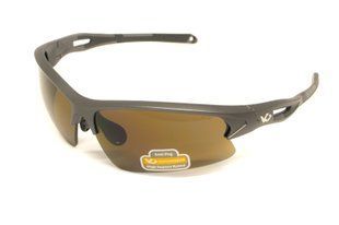 Окуляри захисні Venture Gear MontEagle GunMetal (bronze) Anti-Fog, коричневі в оправі кольору "темний металік", Темний металік VG-MNTGM-BZ1 фото