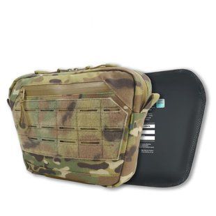 Сумка-напашник XL Kiborg с баллистической защитой 2 класс Militex Мультикам 82001-2-К фото