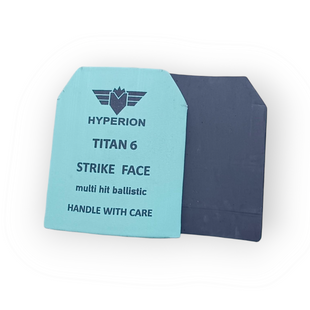 Бронеплита титано-керамічна Hyperion 5 класу захисту XL 285&times;350 мм Multihit SD-31 фото