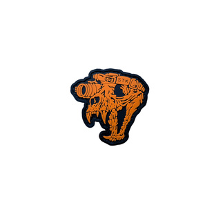 ПВХ патч "ТИГР STK" оранжевий PATCH-HUB-0420 фото