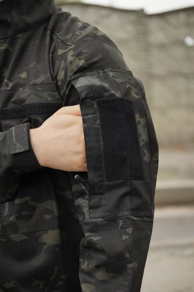 Кітель Twill FS чорний мультикам-S 2237-S фото