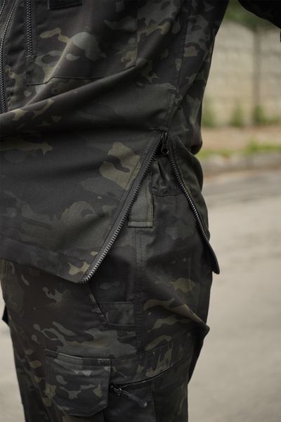 Кітель Twill FS чорний мультикам-S 2237-S фото