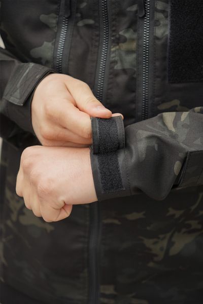 Кітель Twill FS чорний мультикам-S 2237-S фото