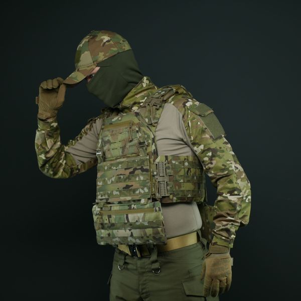 Захист живота Gen.2 з балістичним захистом 1 клас Militex Cordura original USA Мультикам 17032 фото
