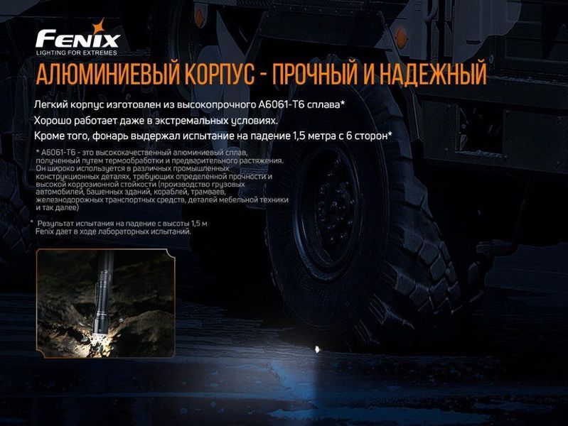 Ліхтар ручний Fenix TK16 V2.0, зелений TK16V20TGR фото