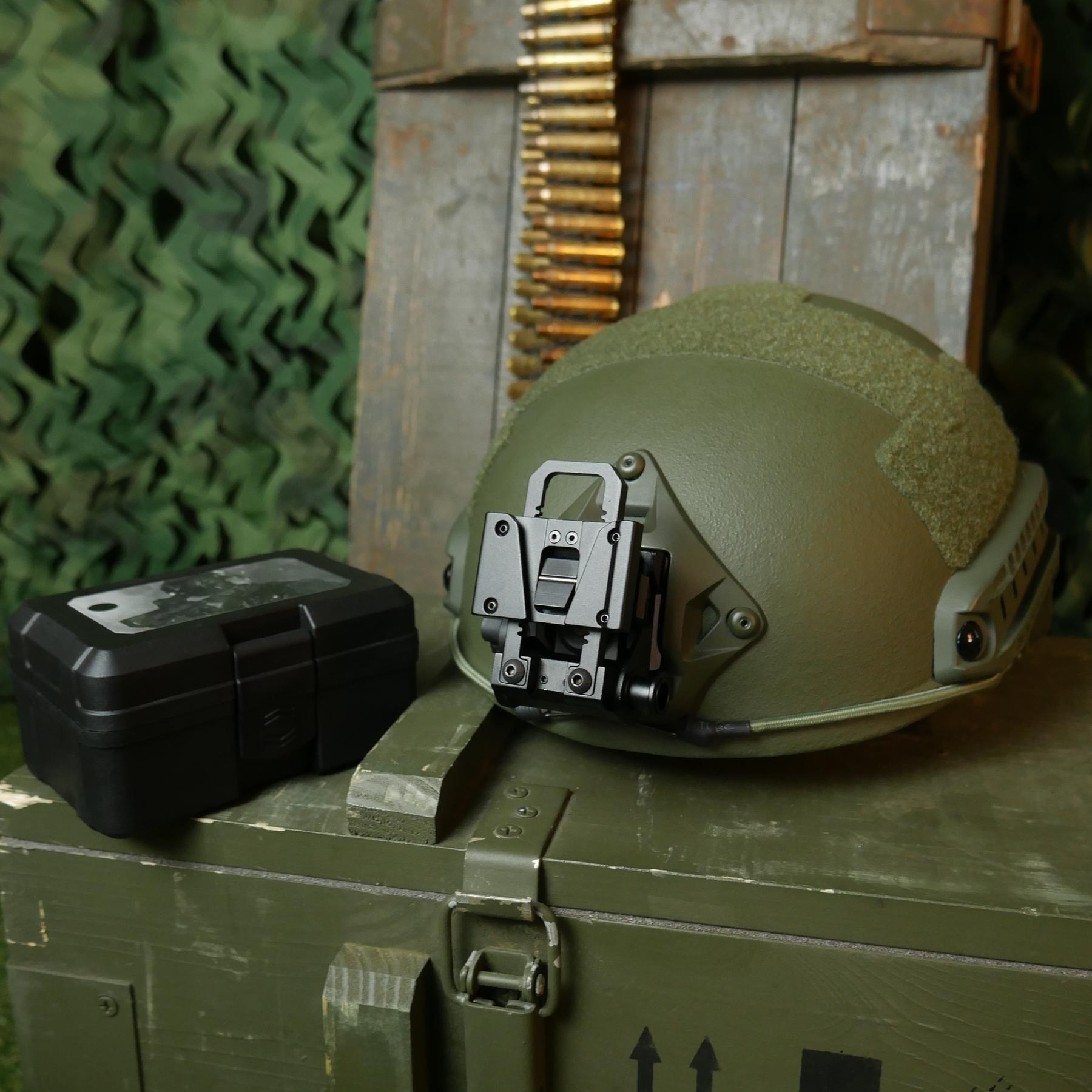 Металеве кріплення для ПНБ Wilcox L4 G30 NVG Mount Black — 9