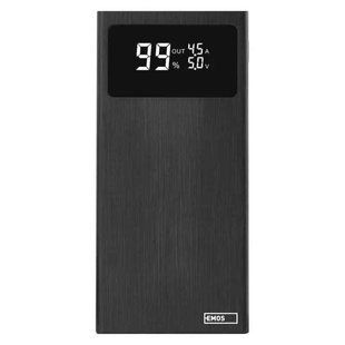Повербанк EMOS B0532B 22,5W/20000mAh, чорний, PD20W B0532B фото