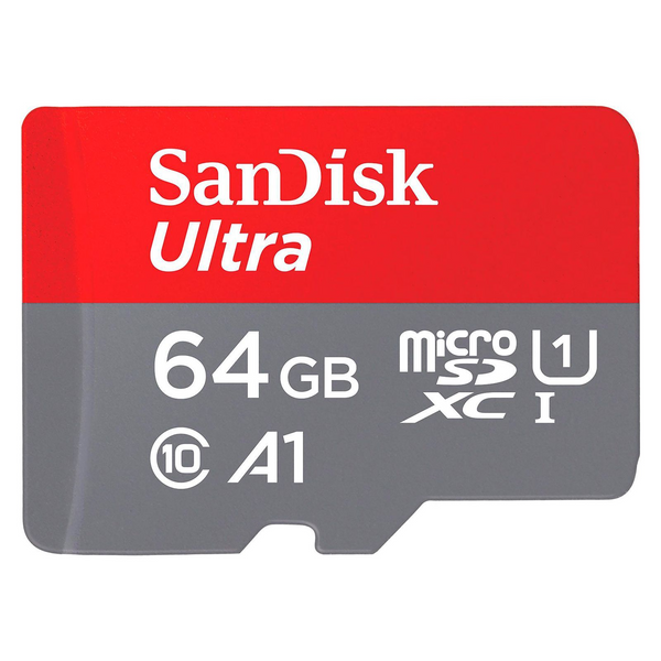 Карта пам&rsquo;яті microSDXC 64GB SanDisk Ultra UHS-I Class 10 + SD-адаптер (SDSQUAB-064G-GN6MA) U0862784 фото
