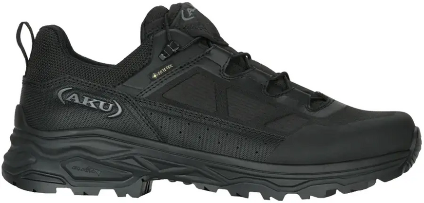Летние тактические кроссовки AKU Sentinel LOW GTX с мембраной Gore-Tex и подошвой Tenuta Grip, черные 670484 фото