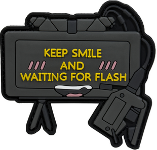 ПВХ патч "МІНА KEEP SMILE" PATCH-0200 фото