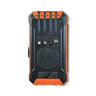 Повербанк портативний 20000mAh з сонячною панеллю 8109-О фото
