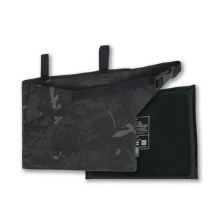 Каремат-сидушка Kiborg с баллистическим пакетом 1 класс защиты Militex 20mm Cordura Black Multicam 81233 фото
