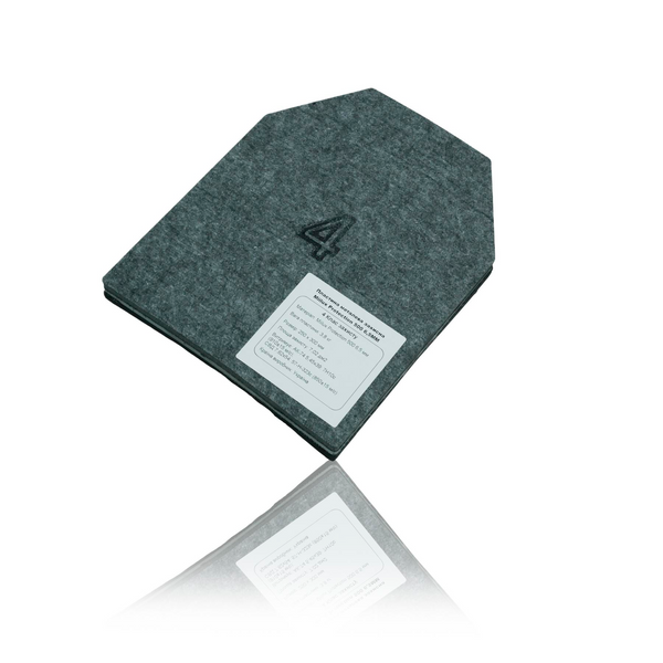 Бронеплиты 4 класса защиты Miilux Protection 500, 6.5 мм (2 шт) 2161 фото