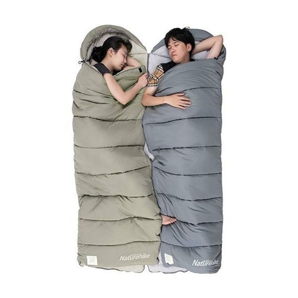 Спальник с капюшоном Naturehike M400 NH20MSD02, (1&deg;C), левый, зеленый 58147 фото