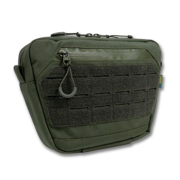 Сумка-напашник XL Kiborg с баллистической защитой 2 класс Militex Хаки 82003-2-К фото