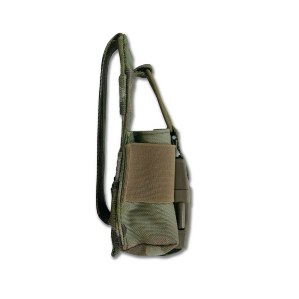 Усиленный подсумок под рацию Militex Cordura original USA Мультикам с NIR-пропиткой 2316-0101-00 фото