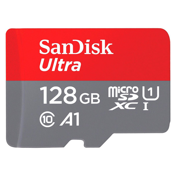 Карта пам&rsquo;яті microSDXC 128GB SanDisk Ultra UHS-I Class 10 + SD-адаптер (SDSQUAB-128G-GN6MA) U0862782 фото