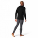 Черная кофта мужская Smartwool Merino 150 Lightweight Base Layer 194904235238 фото 2