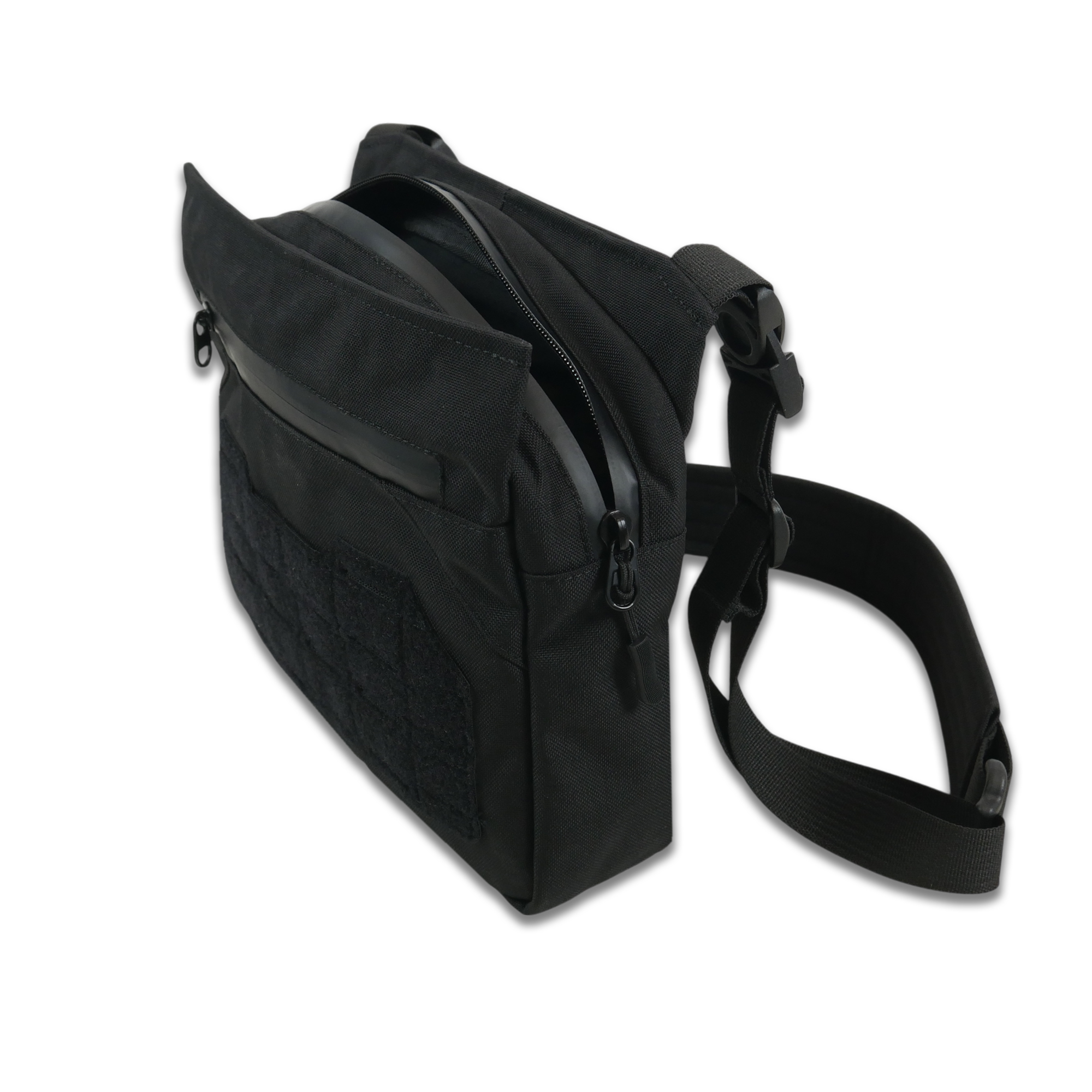 Смарт-сумка через плече Kiborg Tactic city bag Чорна, фото 2
