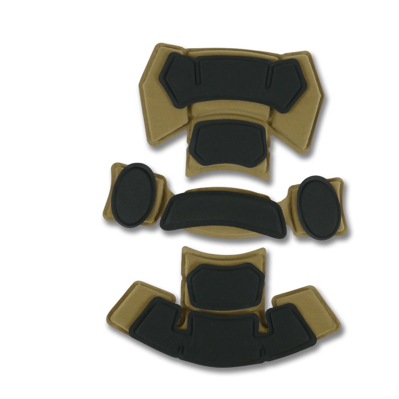 Подвесная система + подушки для шлема Team Wendy Cam Fit(R) GEN.3 Койот — 3