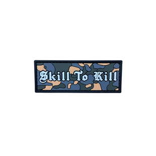 ПВХ патч "SKILL TO KILL" mini orange PATCH-HUB-0423 фото