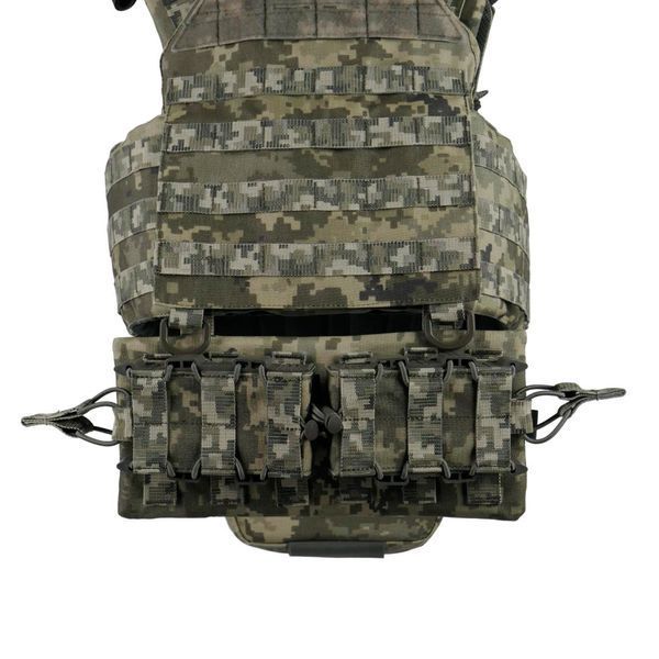 Комплект Плитоноска Kiborg GU Gen.2 с двумя подсумками и защитой 1 класса Пиксель 45009 фото
