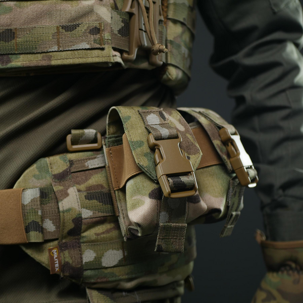 Подсумок для 2 гранат Militex Cordura original USA Мультикам 2311-0101-00 фото