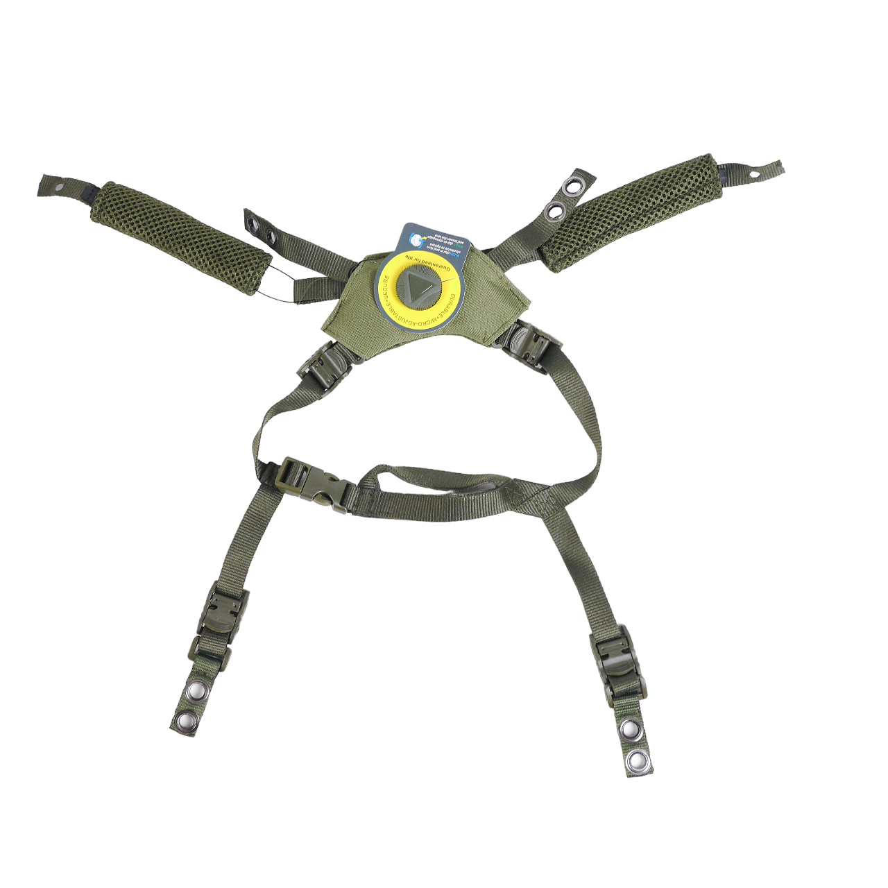 Подвесная система + подушки для шлема Team Wendy Cam Fit(R) GEN.4 Хаки — 7