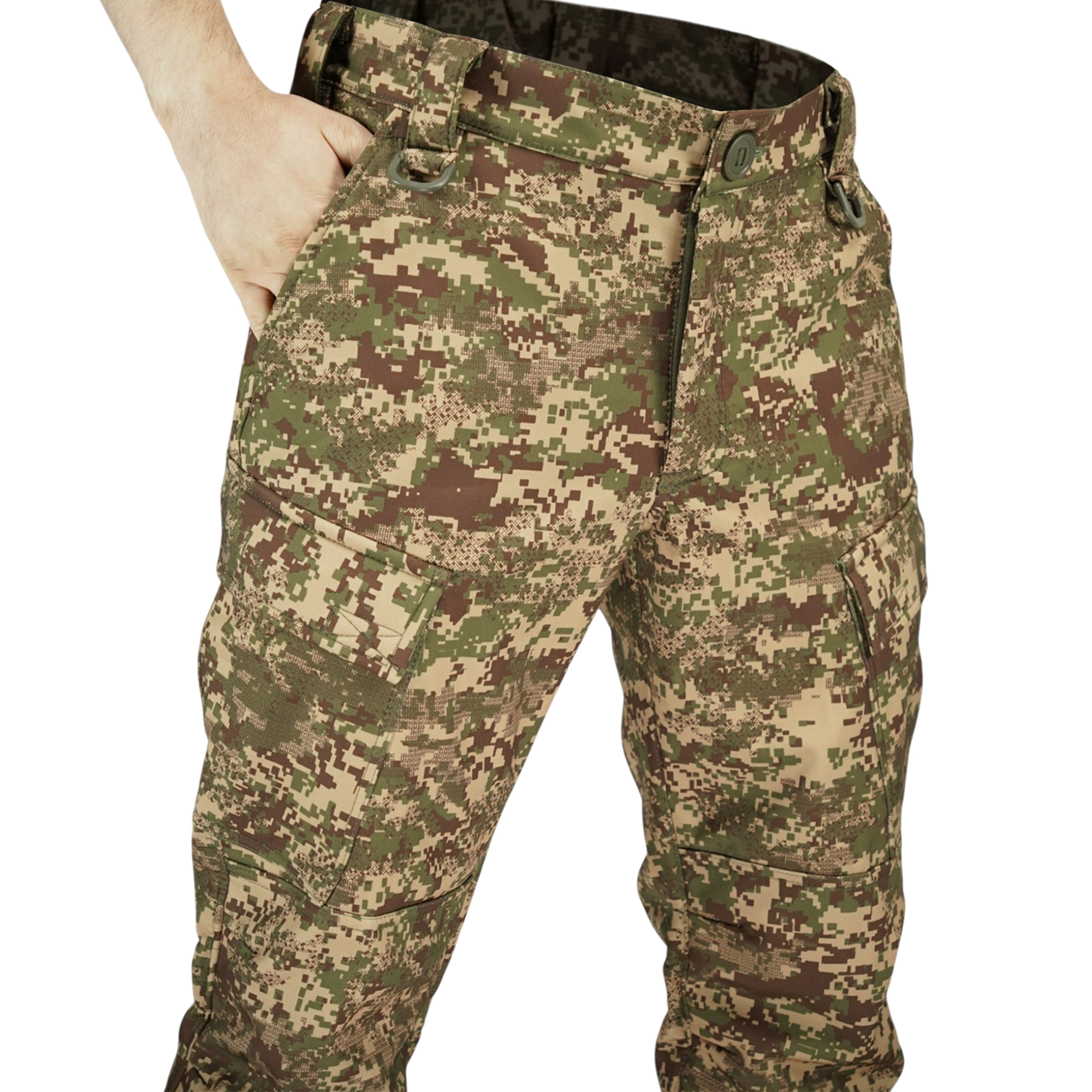 Штани зимові soft shell Titan FS хижак 44, фото 7