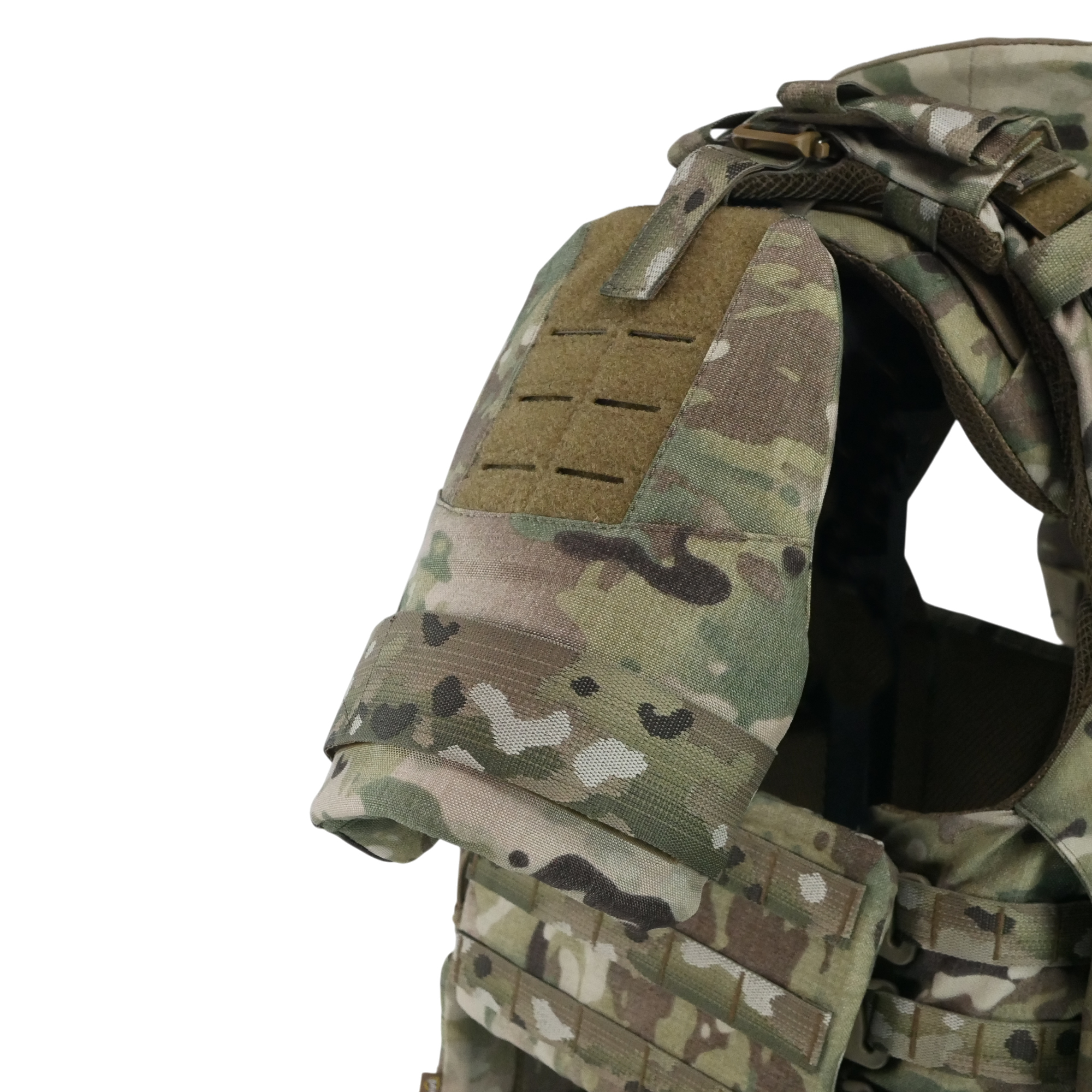 Бронежилет Militex Modular X-1 з балістичним пакетом (2 клас) | Multicam | Cordura USA | Розмір M — 3