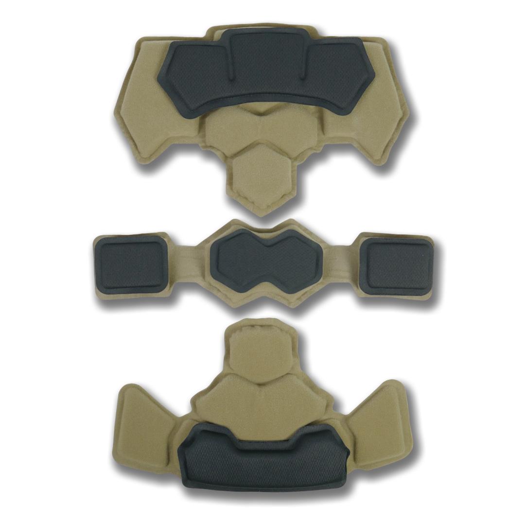 Подвесная система + подушки для шлема Team Wendy Cam Fit(R) GEN.4 Койот — 4