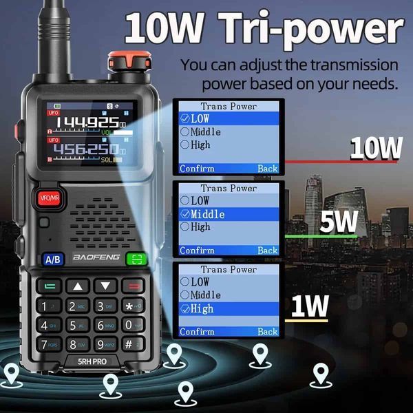 Рация Baofeng UV-5RH 10W Type-C 719279 фото