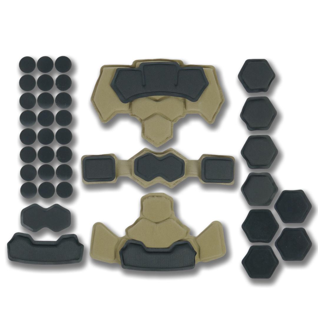 Подвесная система + подушки для шлема Team Wendy Cam Fit(R) GEN.4 Койот — 2