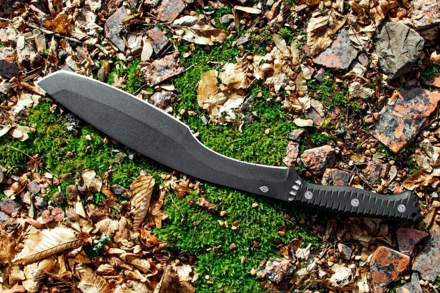Мачете туристическое BB Knives Модерн Кукри 66Mn4 Full Tang с чехлом BBK-KUKR фото