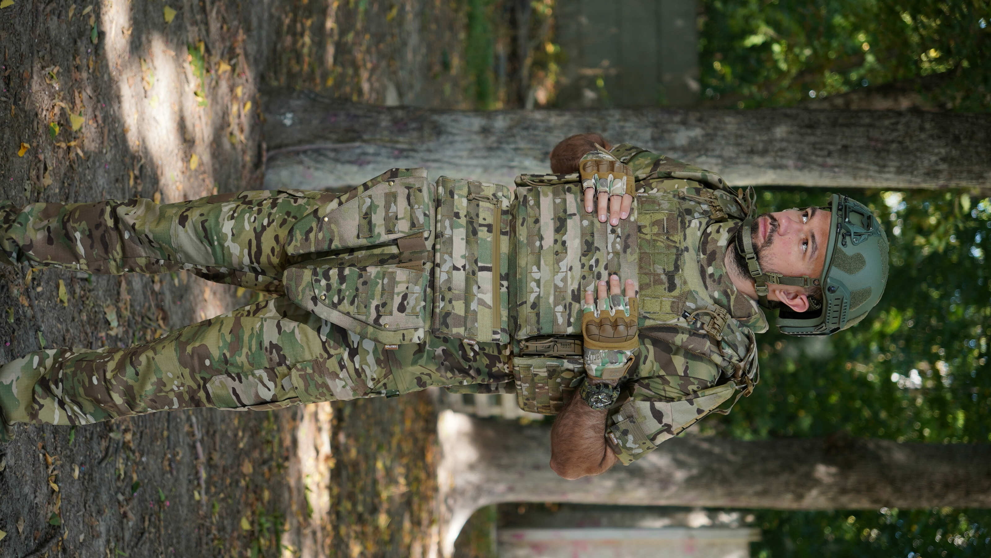 Бронежилет Militex Modular X-1 з балістичним пакетом (2 клас) | Multicam | Cordura USA | Розмір L — 8