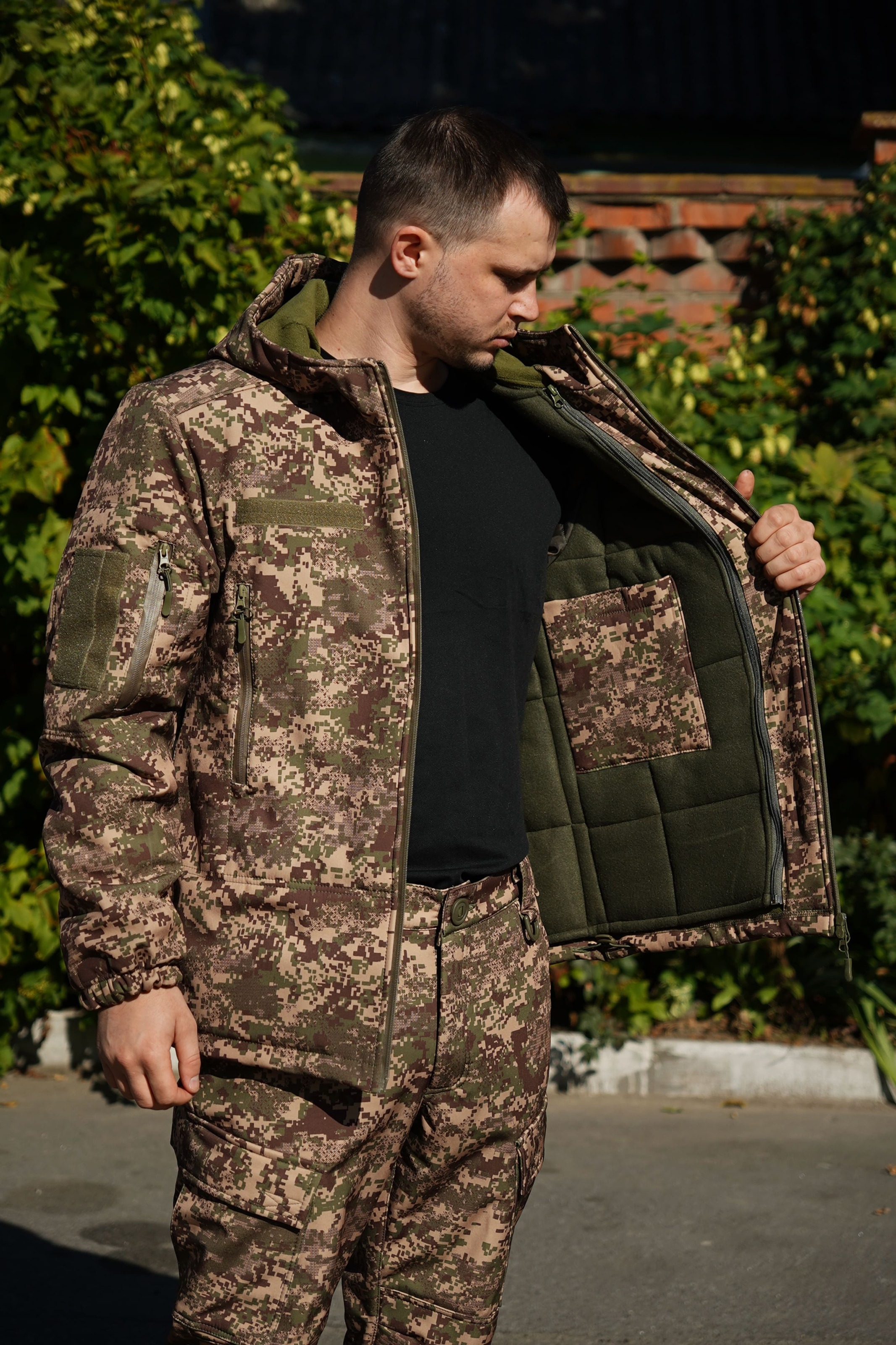 Куртка зимова Soft Shell Titan FS Хижак- 48, фото 12
