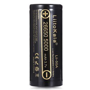 Аккумулятор Liitokala Lii-50A 5000 mAh 20A 26650 Li-ion Lii-50A фото