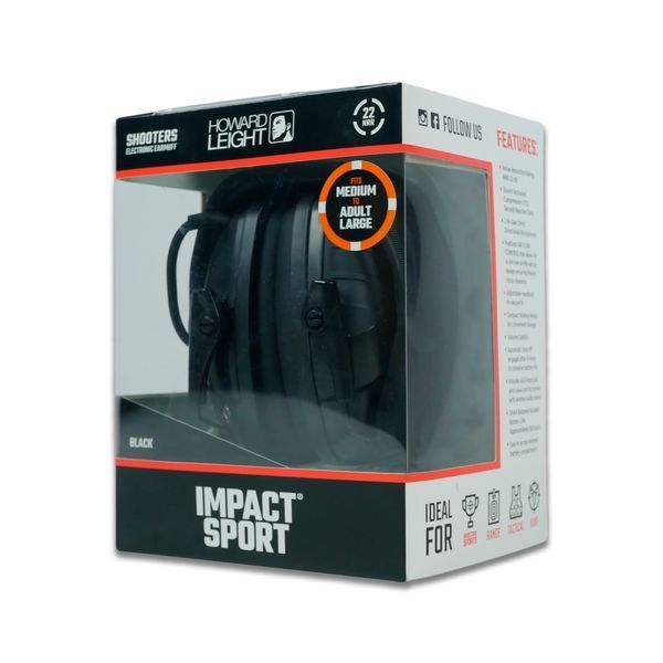 Активні навушники Howard Leight Impact Sport Black R-02524 фото