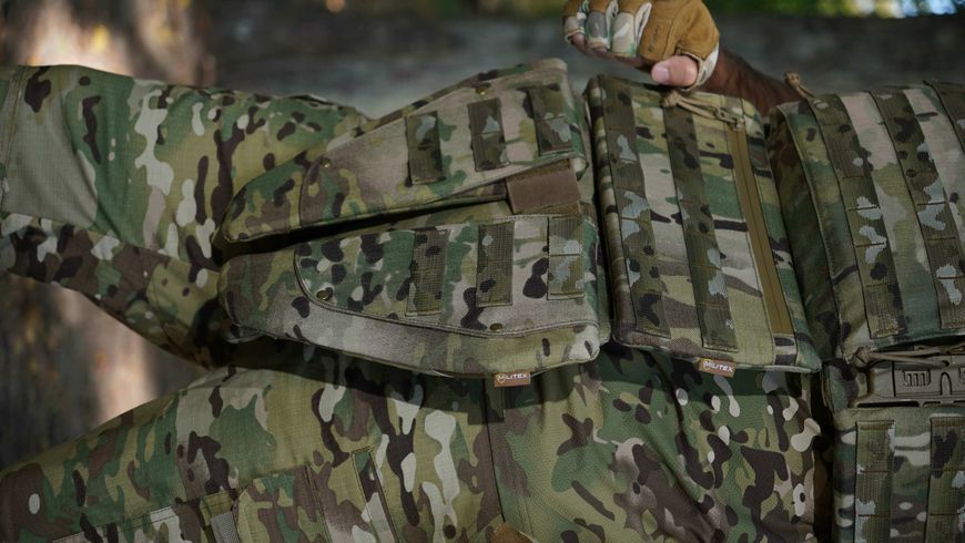 Бронежилет Militex Modular X-1 з балістичним пакетом (2 клас) | Multicam | Cordura USA | Розмір XL 50521-2-К фото