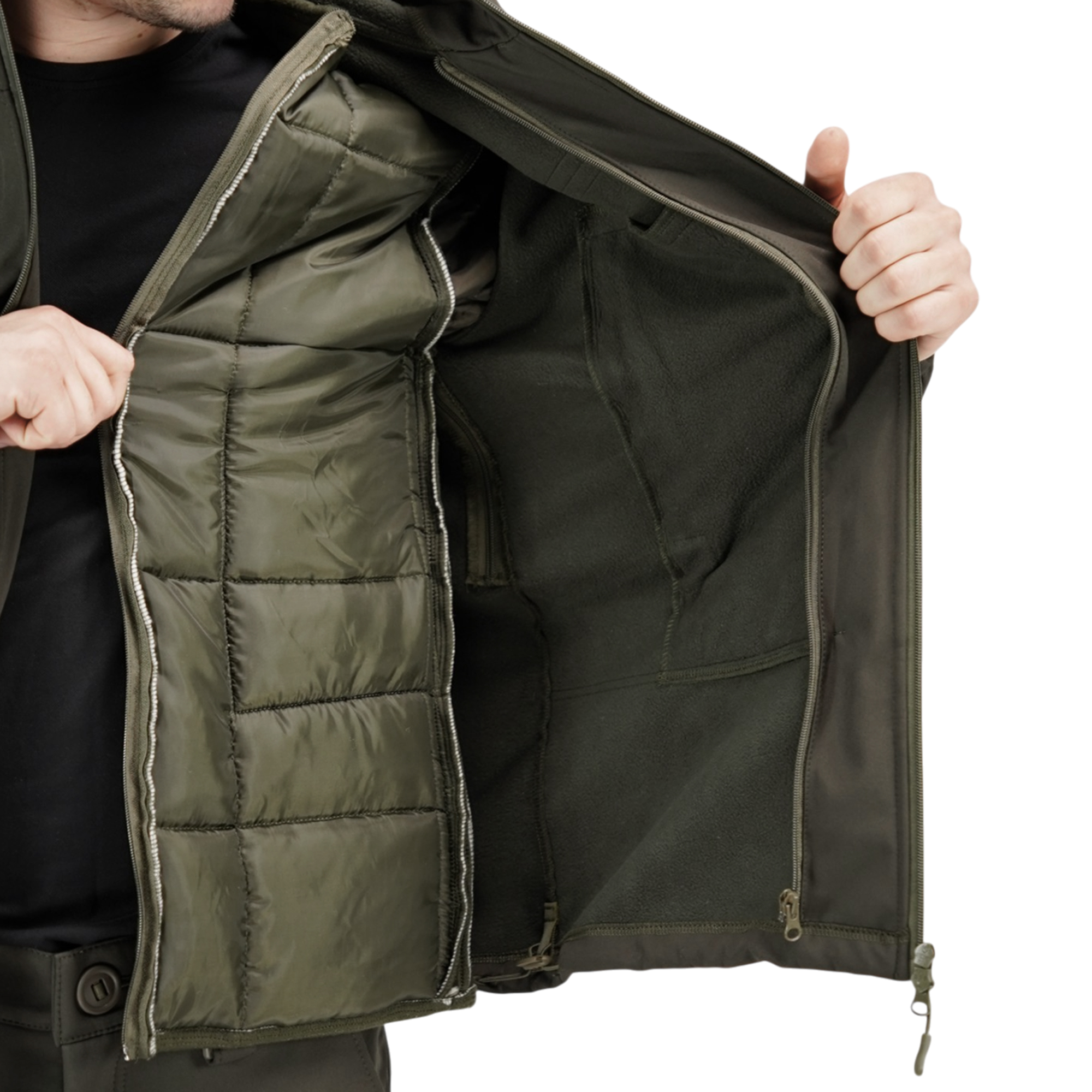 Костюм зимовий Soft Shell Titan FS Хакі-46, фото 5
