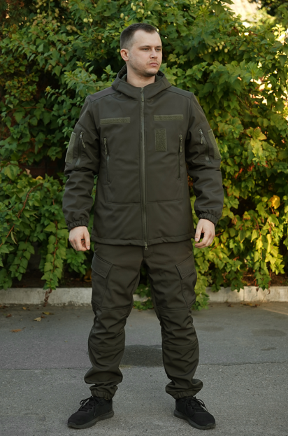 Костюм зимовий Soft Shell Titan FS Хакі-46, фото 10