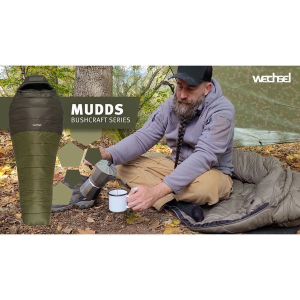 Спальний мішок Wechsel Mudds Autumn 0&deg; L TL Olive/Mud Green Left (232051) DAS2576 фото