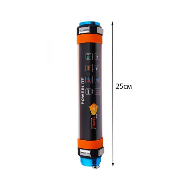 Портативний LED-ліхтар T25, 5200 мА&middot;год, Type-C, Power Bank, IP68, білий 00-00101681 фото