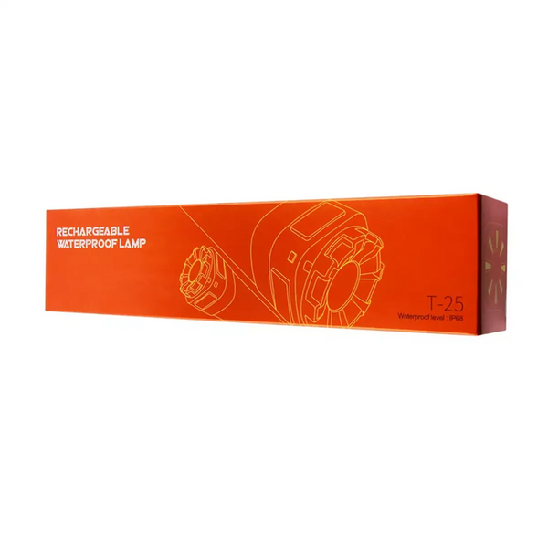 Портативний LED-ліхтар T25, 5200 мА&middot;год, Type-C, Power Bank, IP68, білий 00-00101681 фото