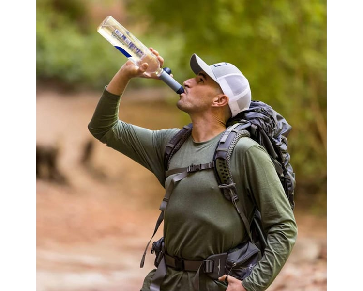 Фильтр для воды LifeStraw Peak Solo, Mountain Blue 7640144288129 фото