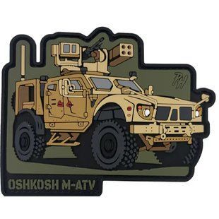 ПВХ патч "ТЕХНІКА OSHKOSH M-ATV" PATCH-0207 фото